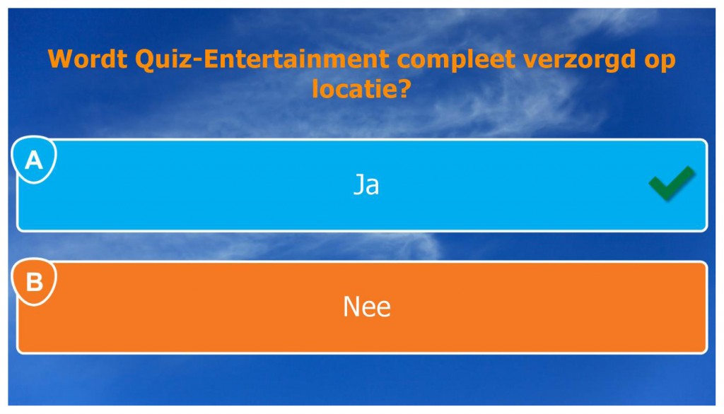 Welkom bij Quiz-entertainment